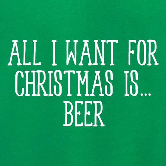 All I Want For Christmas Is Beer Jumpers