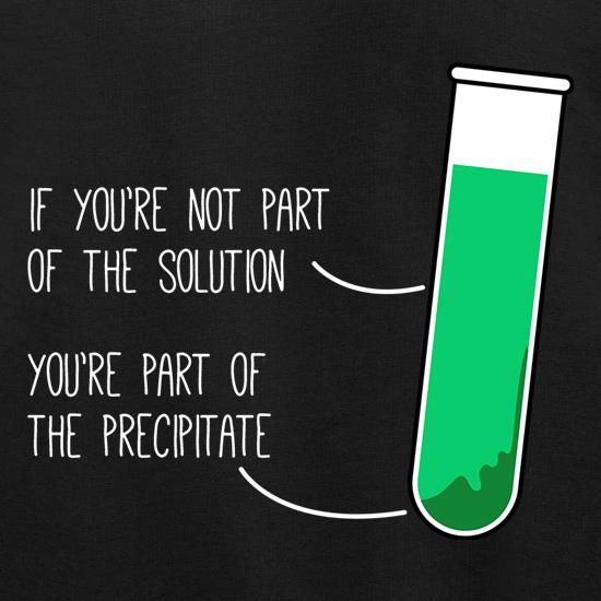 If You're Not Part Of The Solution, You're Part Of The Precipitate Jumpers