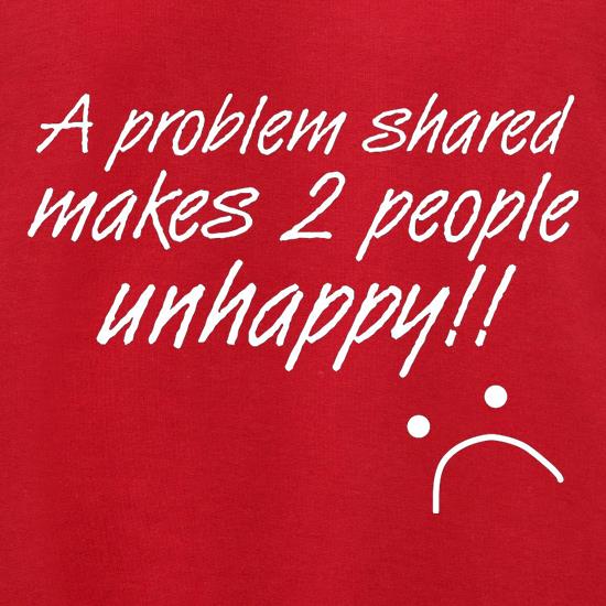 A Problem Shared Makes Two People Unhappy! Jumpers