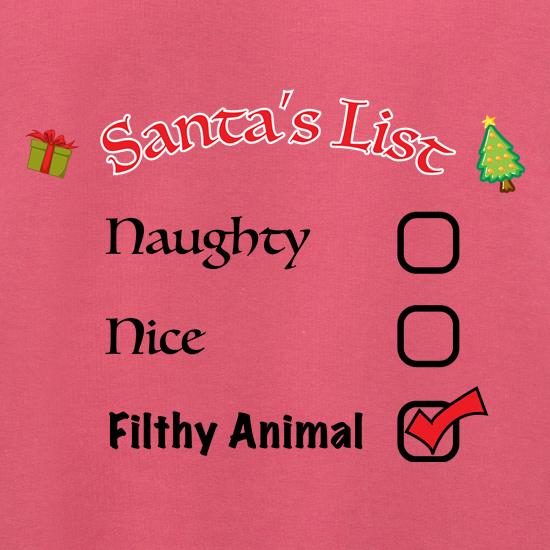 Santas Naughty List Filthy Jumpers