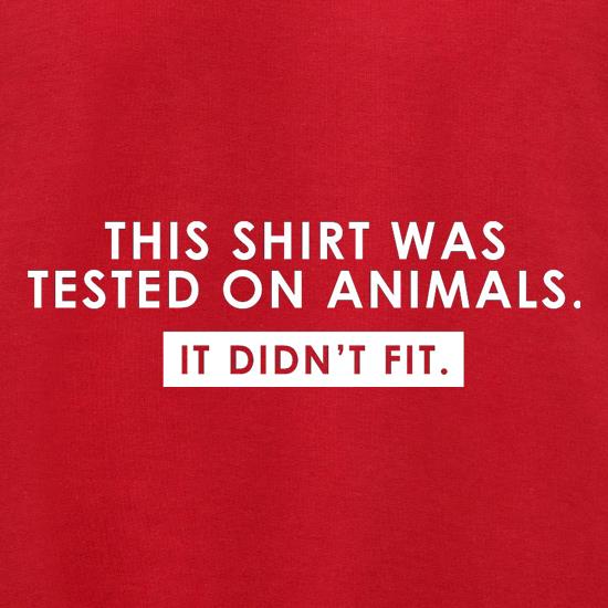 This Shirt Was Tested On Animals. It Didn't Fit. Jumpers