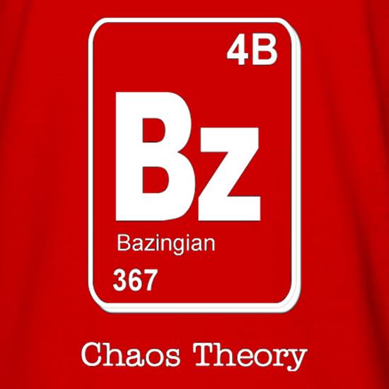 Bazinga Chaos Theory Long Sleeve T-Shirts