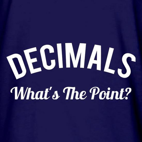 Decimals What's The Point Long Sleeve T-Shirts
