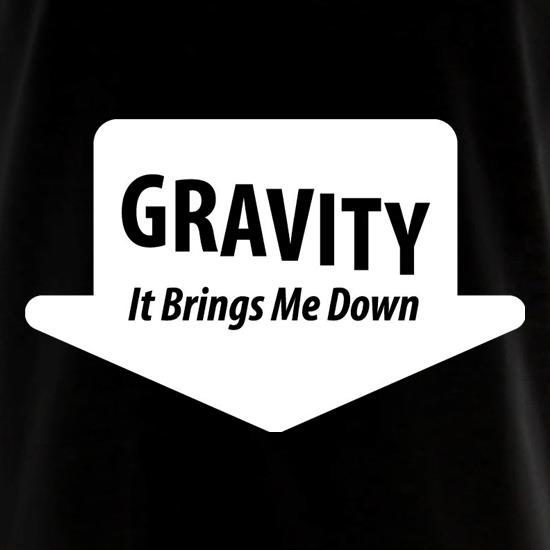 Gravity It Brings Me Down Long Sleeve T-Shirts