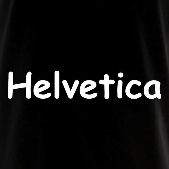 Helvetica Long Sleeve T-Shirts