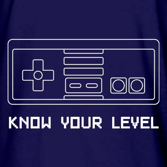 Know Your Level Long Sleeve T-Shirts