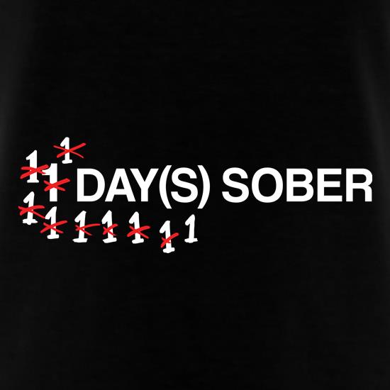 1 Day Sober t-shirts