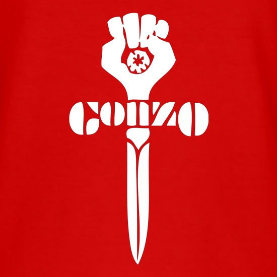 Gonzo Fist t-shirts