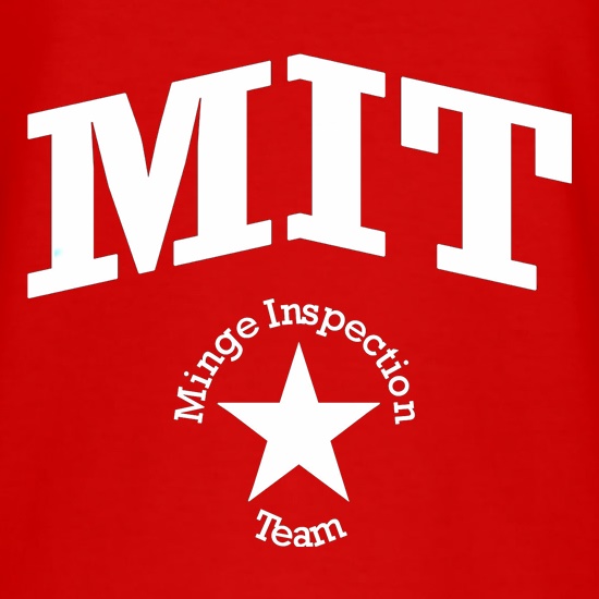 Minge inspection team t-shirts