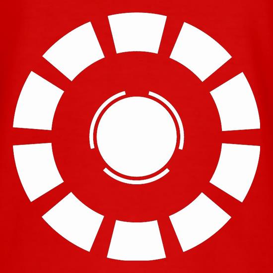 Arc Reactor Iron Man t-shirts