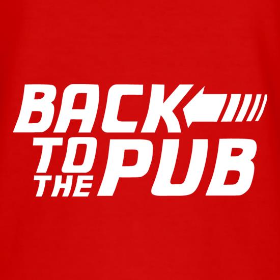 Back To The Pub t-shirts