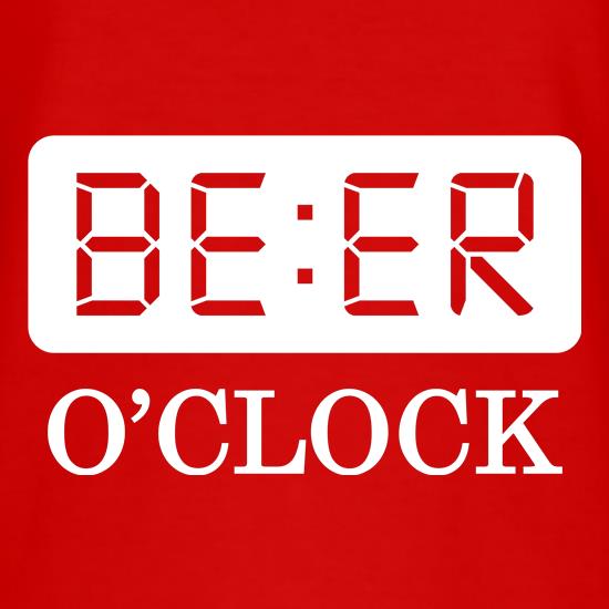 Beer O'Clock t-shirts