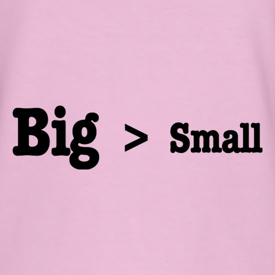 Big Small t-shirts