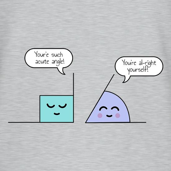 Complementary Angle t-shirts