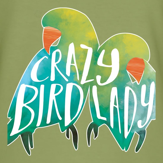 Crazy Bird Lady t-shirts