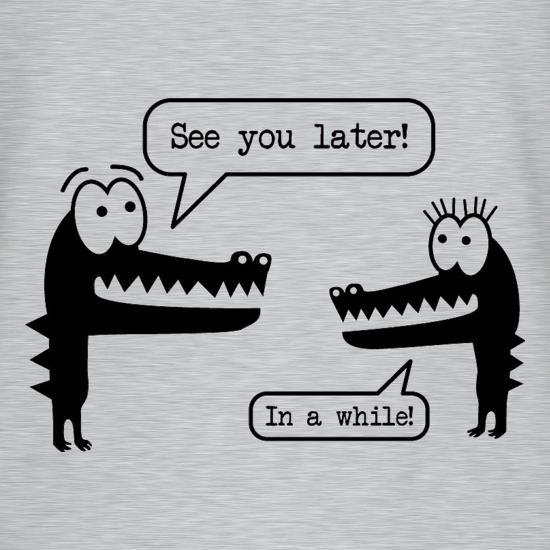 Crocodile & Alligator t-shirts