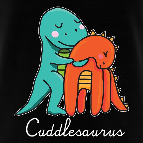 Cuddlesaurus t-shirts