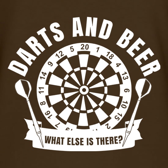 Darts & Beer t-shirts