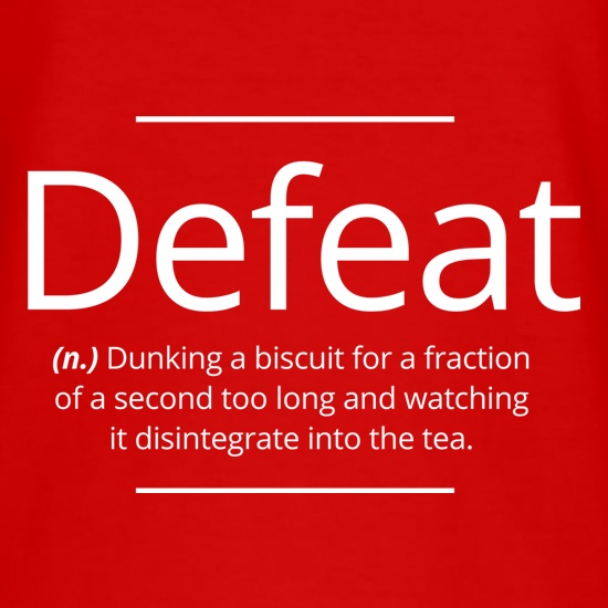 Defeat t-shirts