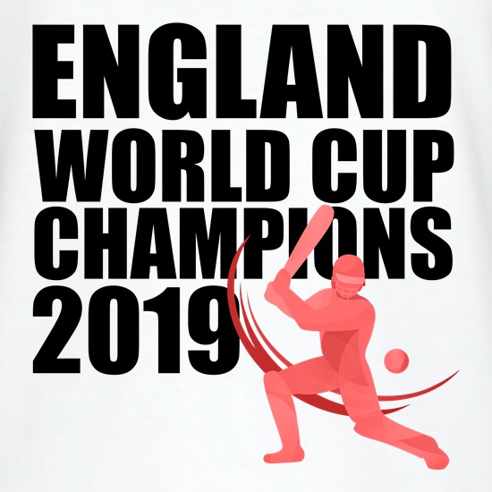 England World Cup Champions t-shirts