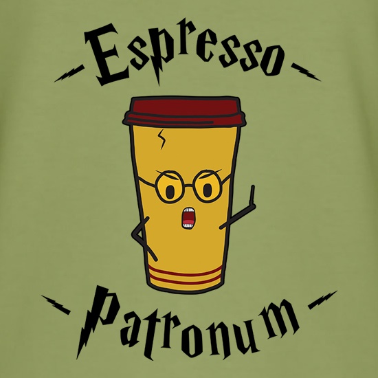 Espresso Patronum t-shirts