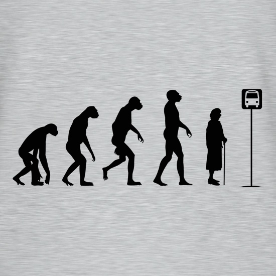Evolution - Bus Stop t-shirts