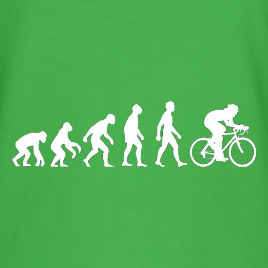 Evolution of Man Cycling t-shirts