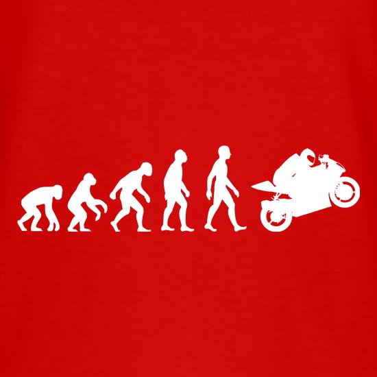 Evolution of Man Superbike t-shirts