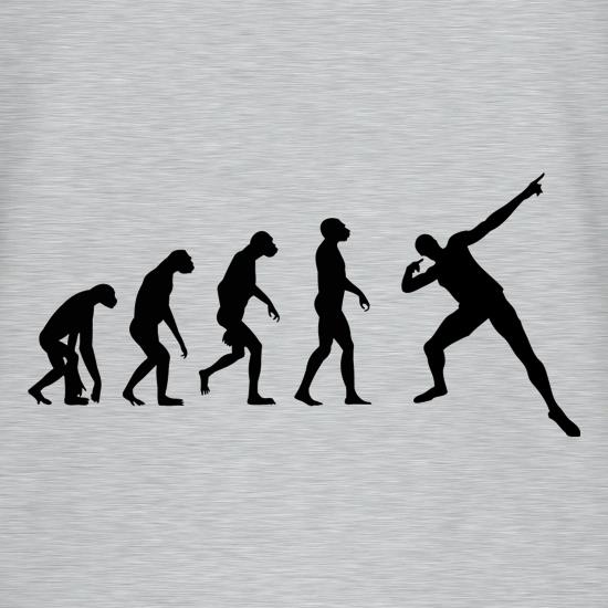 Evolution - Usain Bolt t-shirts