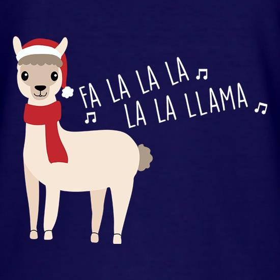 Fa La La La La La Llama t-shirts