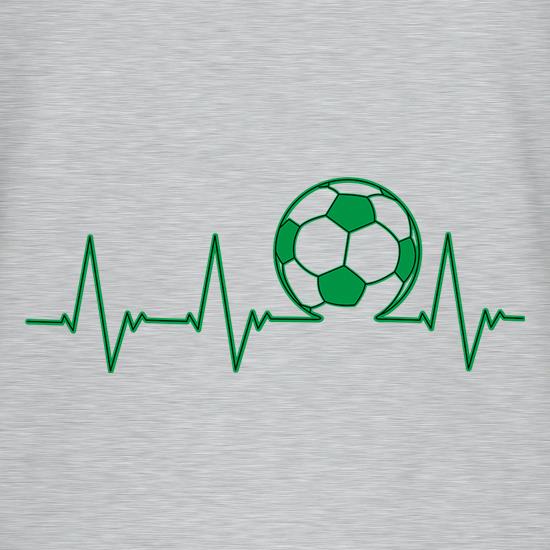 Football Heartbeat t-shirts