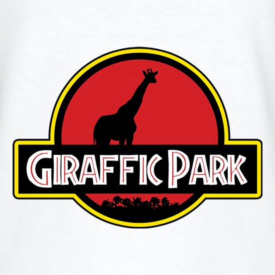 Giraffic Park t-shirts