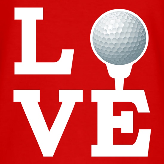 Golf Love t-shirts