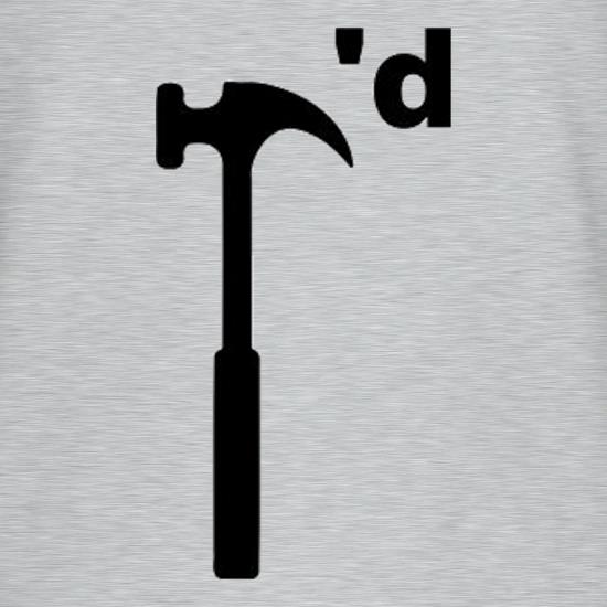 Hammered t-shirts