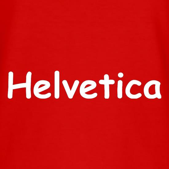 Helvetica t-shirts