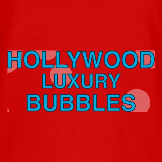 Hollywood Luxury Bubbles Car Wash t-shirts