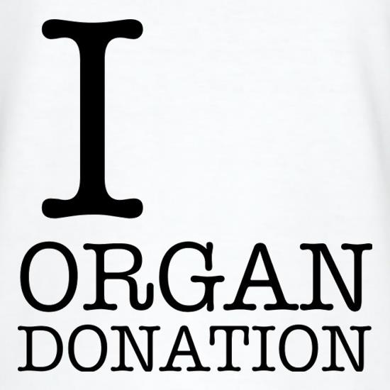 I Heart Organ Donation t-shirts