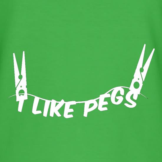 I Like Pegs t-shirts