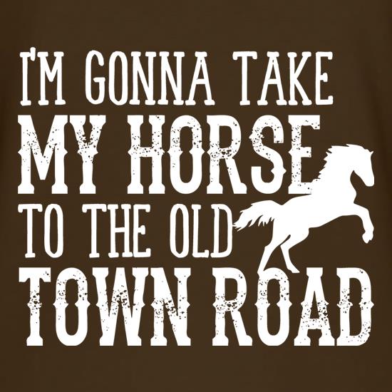 Old Town Road t-shirts