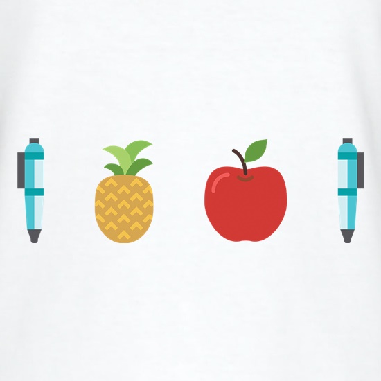 Pen Pineapple Apple Pen t-shirts
