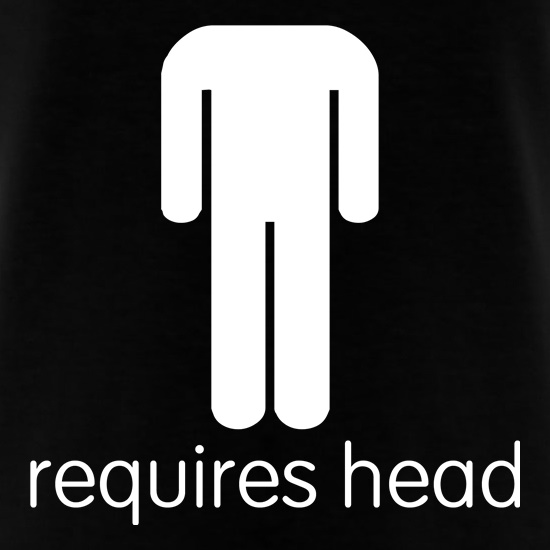 Requires Head t-shirts