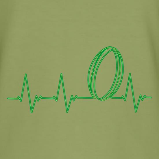 Rugby Heartbeat t-shirts