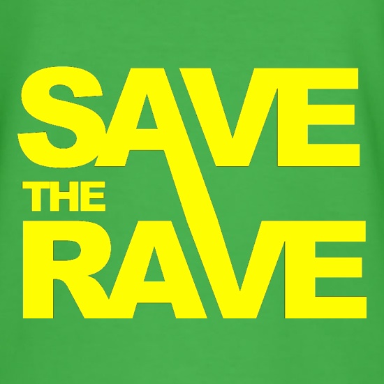 Save The Rave t-shirts