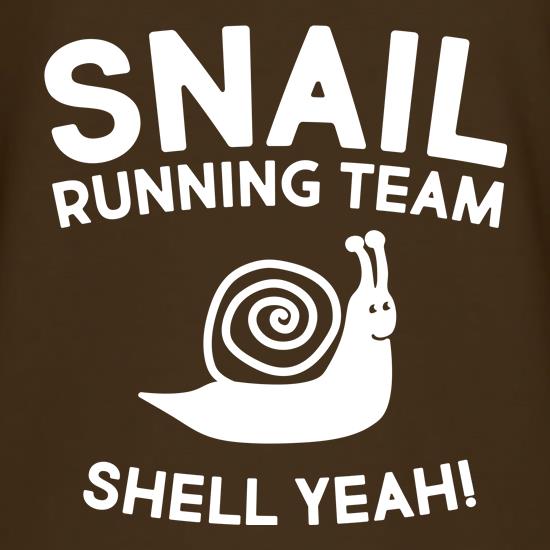 Snail Running Team t-shirts