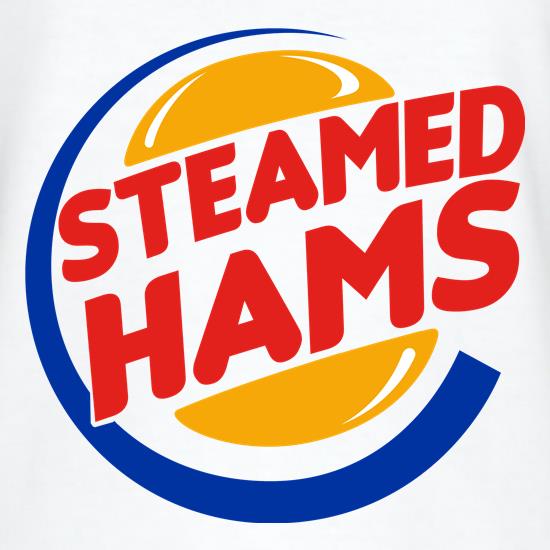 Steamed Hams t-shirts