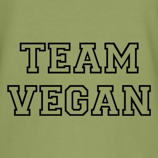 Team Vegan t-shirts