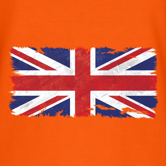 United Kingdom Flag Union Jack Grunge t-shirts