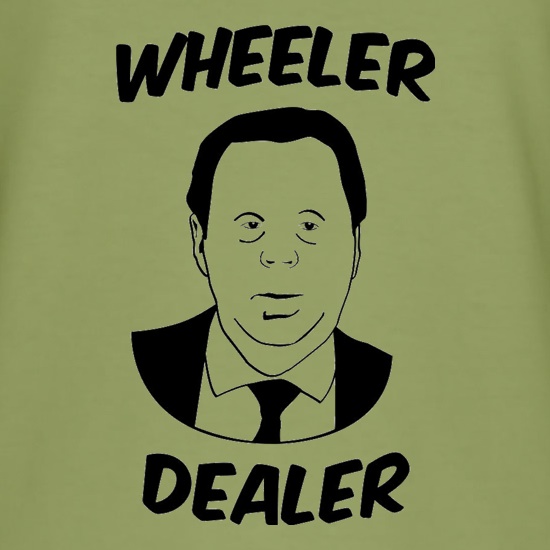 Harry Redknapp Wheeler Dealer t-shirts