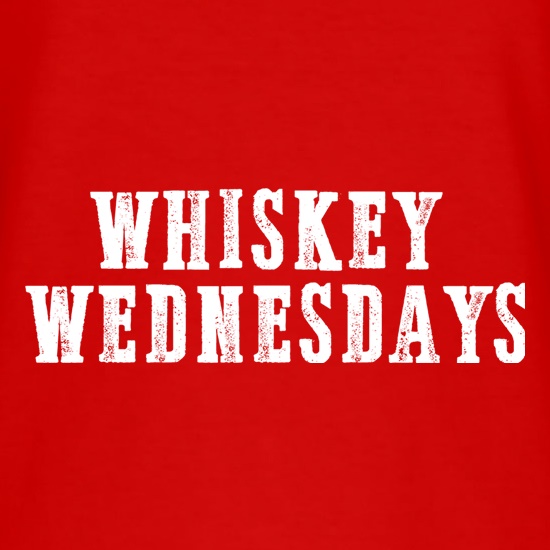Whiskey Wednesdays t-shirts
