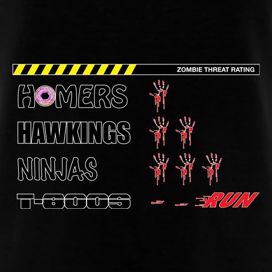 Zombie Ratings t-shirts